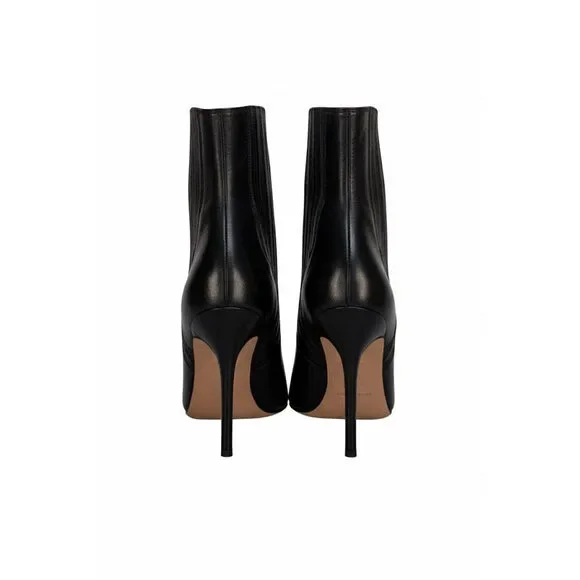 Veronica Beard - Black Stiletto Heeled Short Boots Sz 12